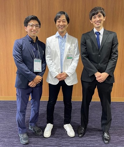 Dr Ikoma, Dr Kinoshita and Dr Yura