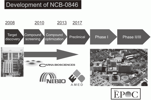 Figure 2. Development of NCB-0846
