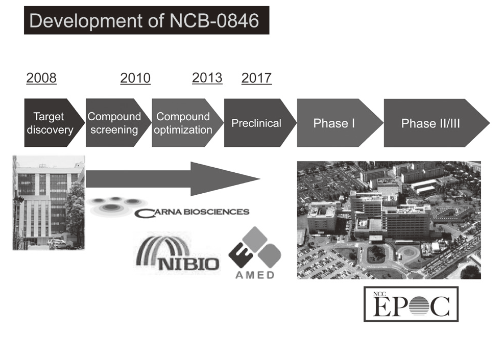Figure 2. Development of NCB-0846(Full Size)