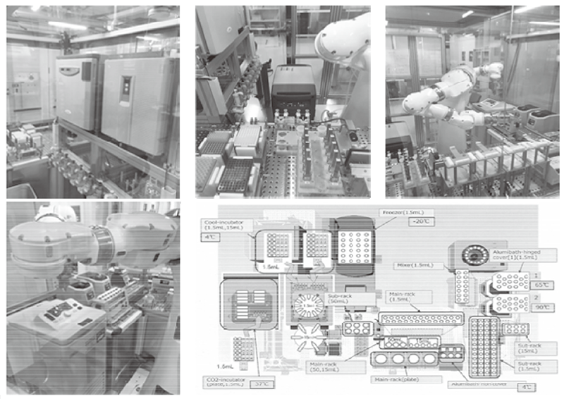 Figure 1. Automation system of next-generation ChIP-seq with the bio experiment automation robot(Full Size)