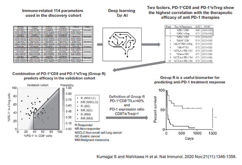Figure 3. Optimizing cancer immunotherapies based on biomarkers