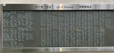 東病院銘板
