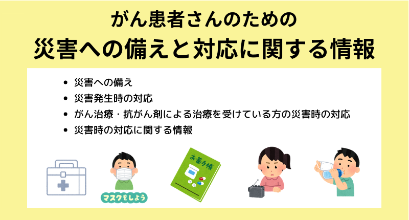 災害への備えと対応に関する情報