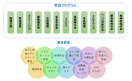 「患者サポート研究開発センター」開設　図