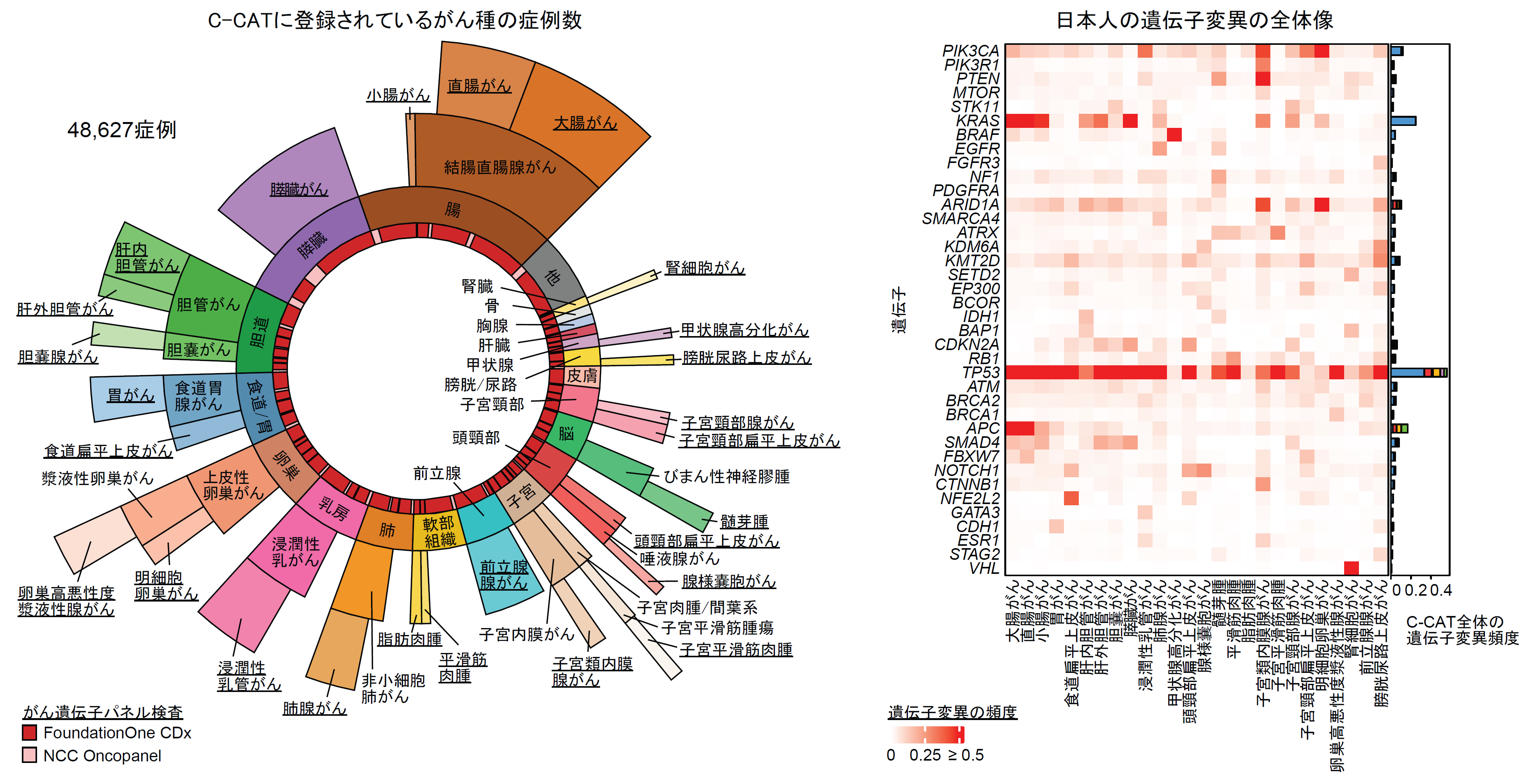 日本人のがんゲノム異常の全体像を解明～約5万例のがん遺伝子パネル検査データを解析～