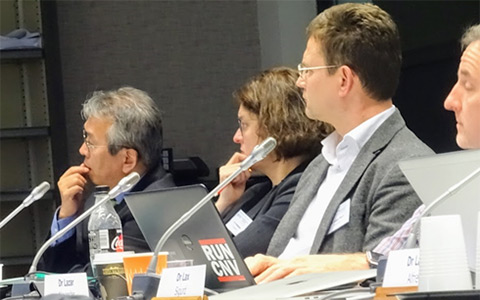 Photo Dr Ochiai at the Meeting (far left)