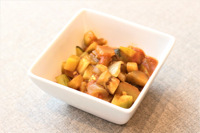 簡単味付け！夏野菜のカレー炒めの画像