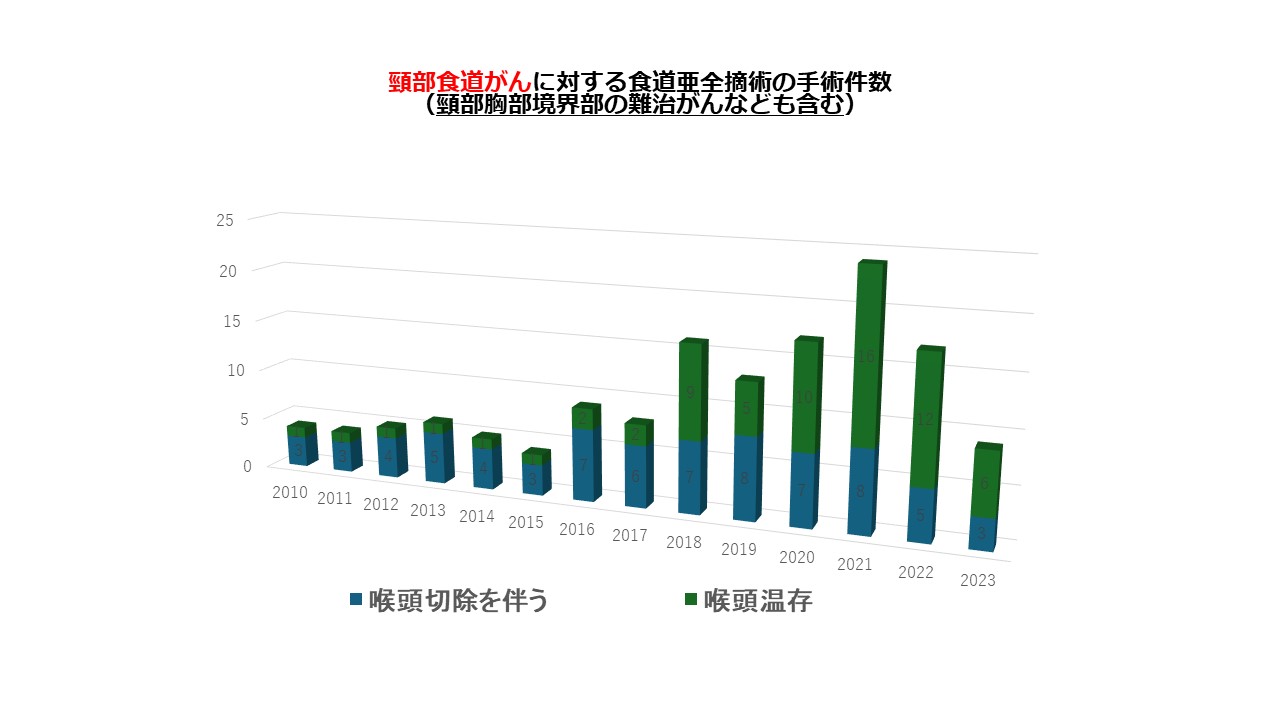 頸部食道がん手術件数_2024