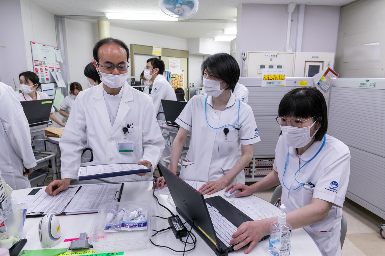 緩和ケア病棟の様子の画像