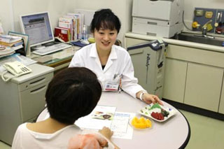 栄養相談室の様子