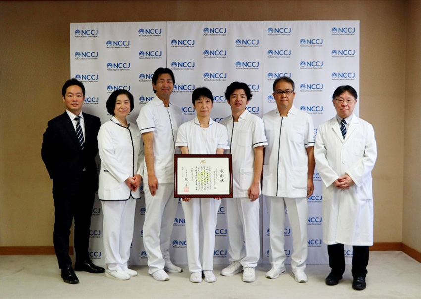 東病院から派遣した職員