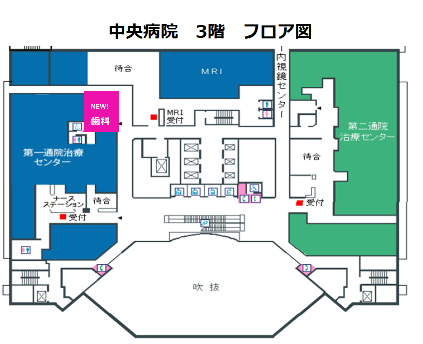 歯科-フロア図