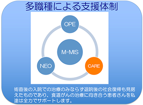 多種類による支援体制