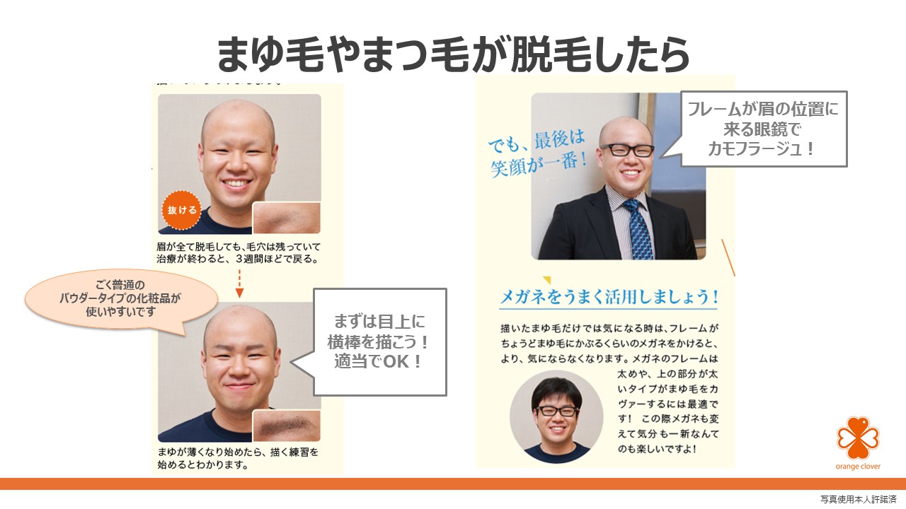 見た目の変化との付き合い方 ～ アピアランスケアを知ろうスライド11