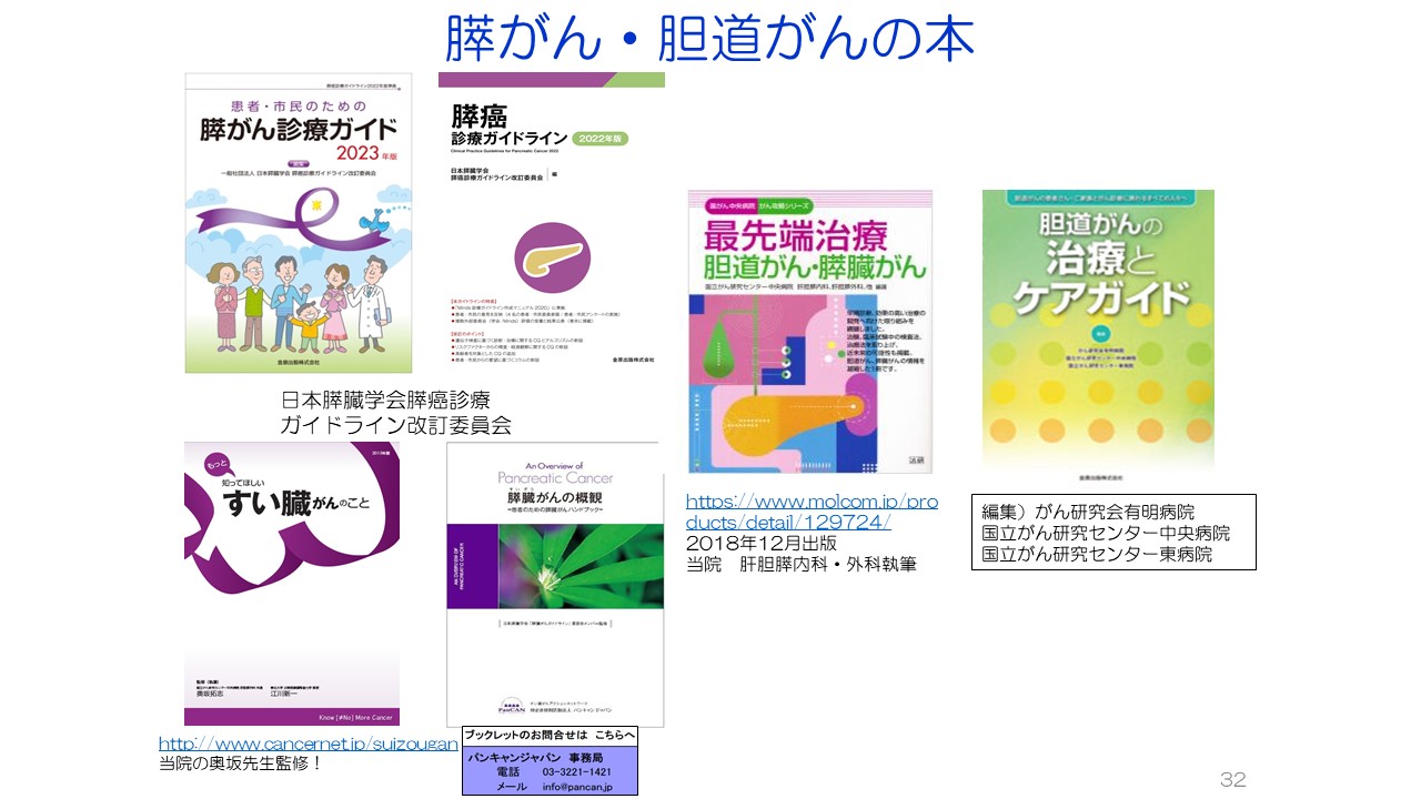 入門編１ 膵がん・胆道がんの診断と治療スライド32