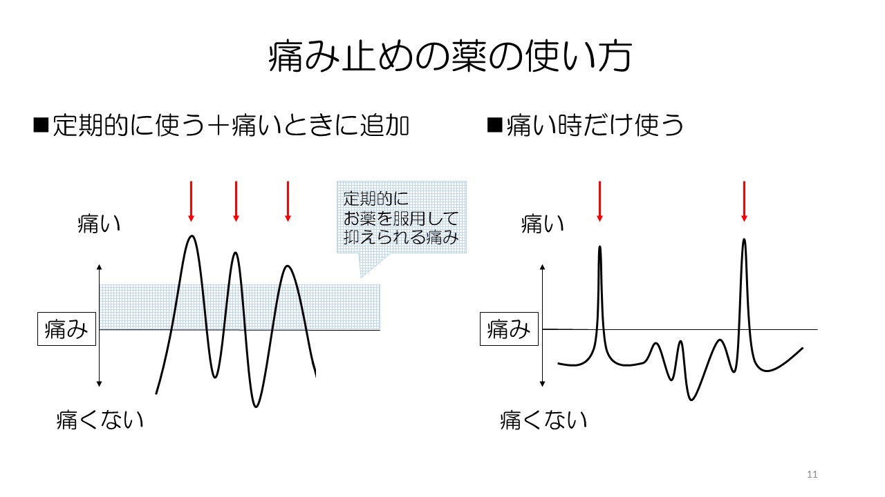 抗がん剤副作用対策と痛みのコントロールスライド１１