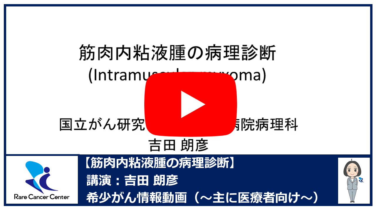 筋肉内粘液腫の病理診断：吉田朗彦2