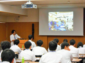 院内見学風景