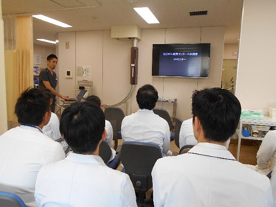 院内見学の様子6