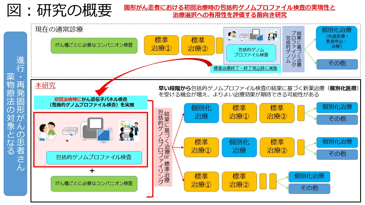 がん遺伝子パネル検査を用いた先進医療について