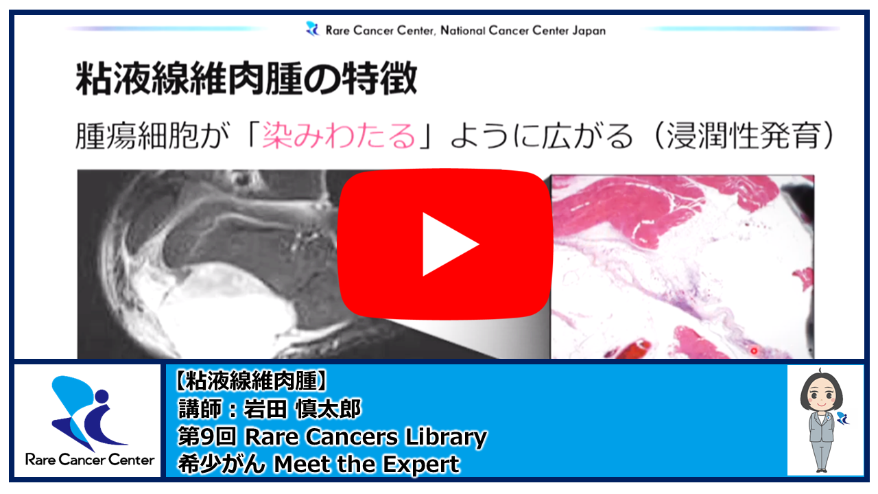 第9回Rare Cancers Library粘液線維肉腫講師：岩田 慎太郎2