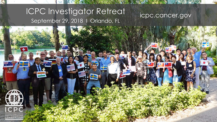 ICPC代表者会議の集合写真