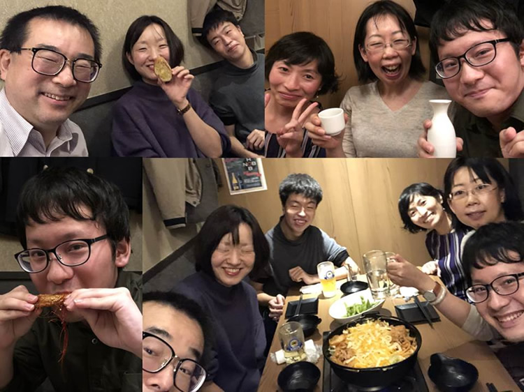 プチ壮行会の写真
